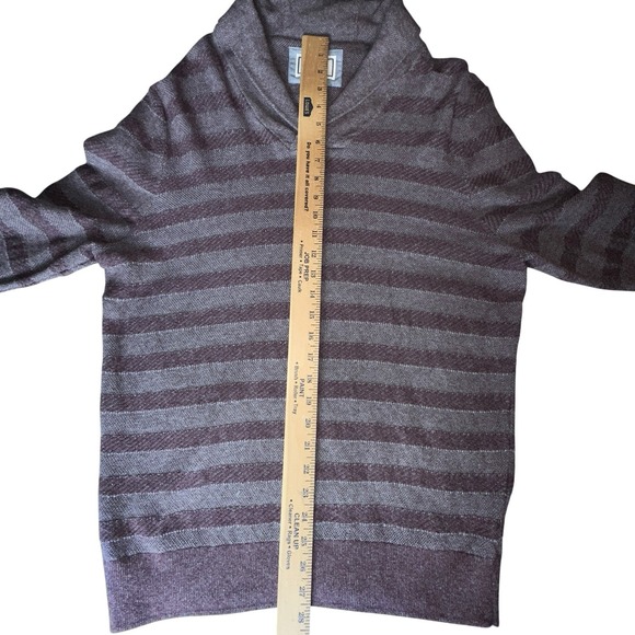 Jos. A. Bank 1905 Pullover Sweater Mens XL Knit Ribbed‎ Long Sleeve Cotton Red - Picture 4 of 10